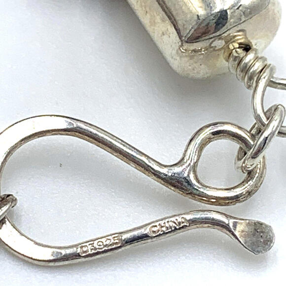 New Old Stock Jay King DTR Multi Color Jasper Sterling Silver 3 Strand Necklace - Picture 7 of 9